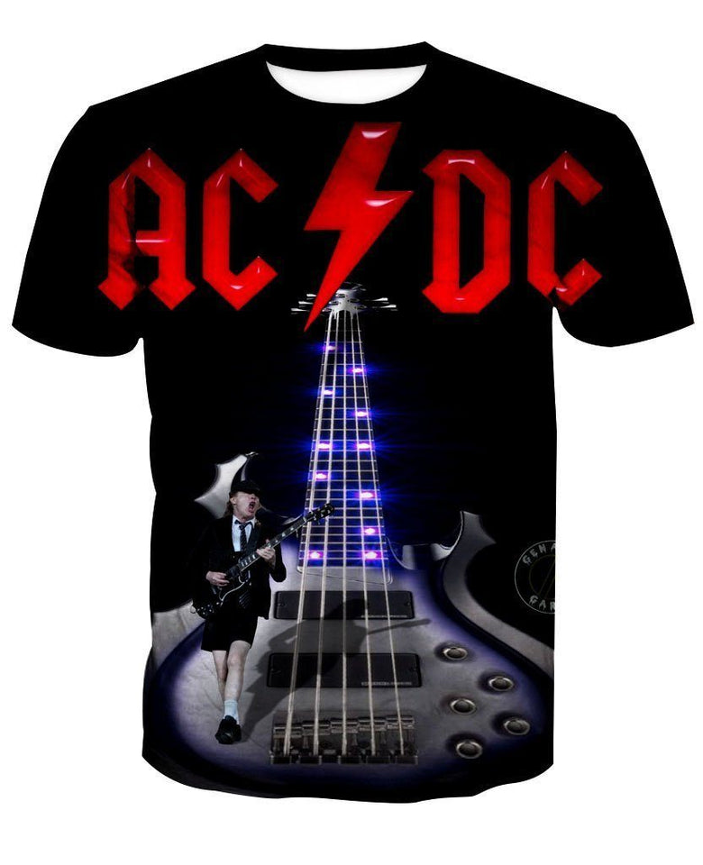 ACDC Rock Band 3D full over print Hoodie, Sweater, TShirt LK-189