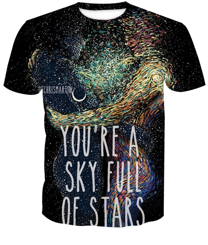 Coldplay Band 3D full over print Hoodie, Sweater, TShirt RH-144
