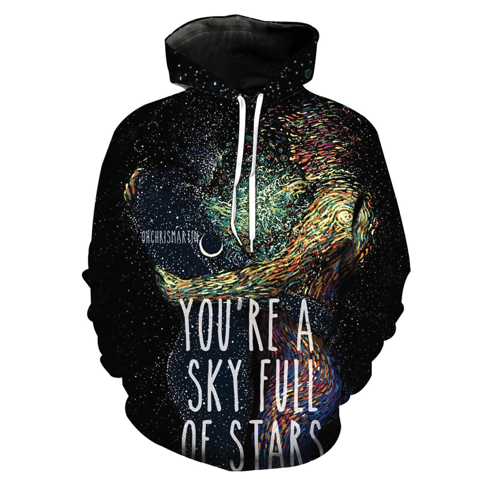 Coldplay Band 3D full over print Hoodie, Sweater, TShirt RH-144
