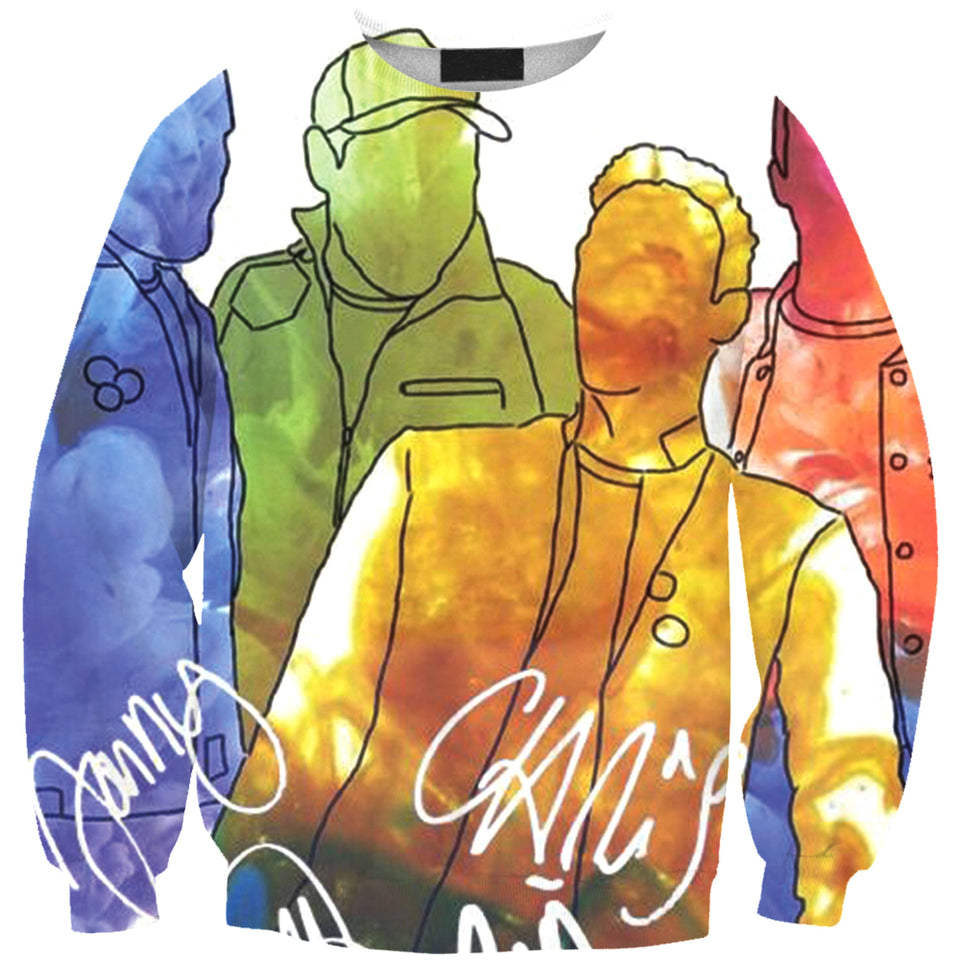 Coldplay Band 3D full over print Hoodie, Sweater, TShirt RH-145