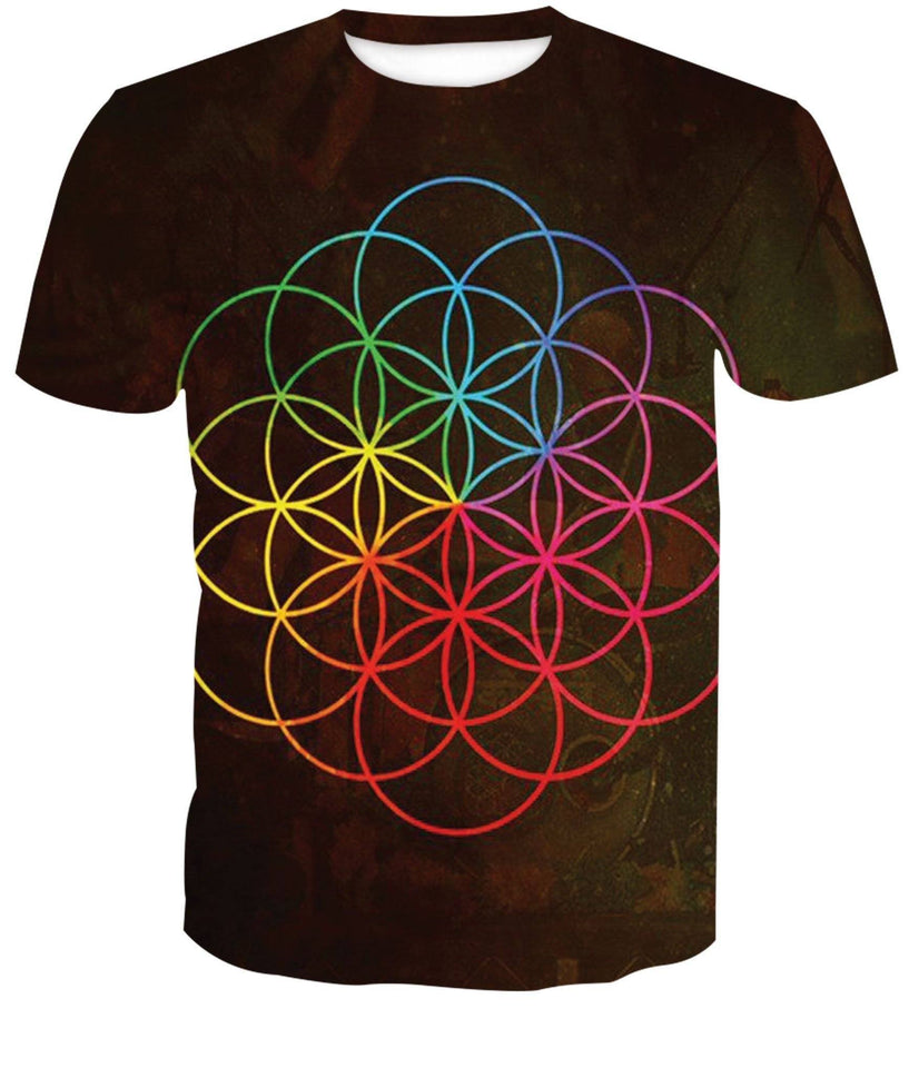 Coldplay Band 3D full over print Hoodie, Sweater, TShirt RH-146