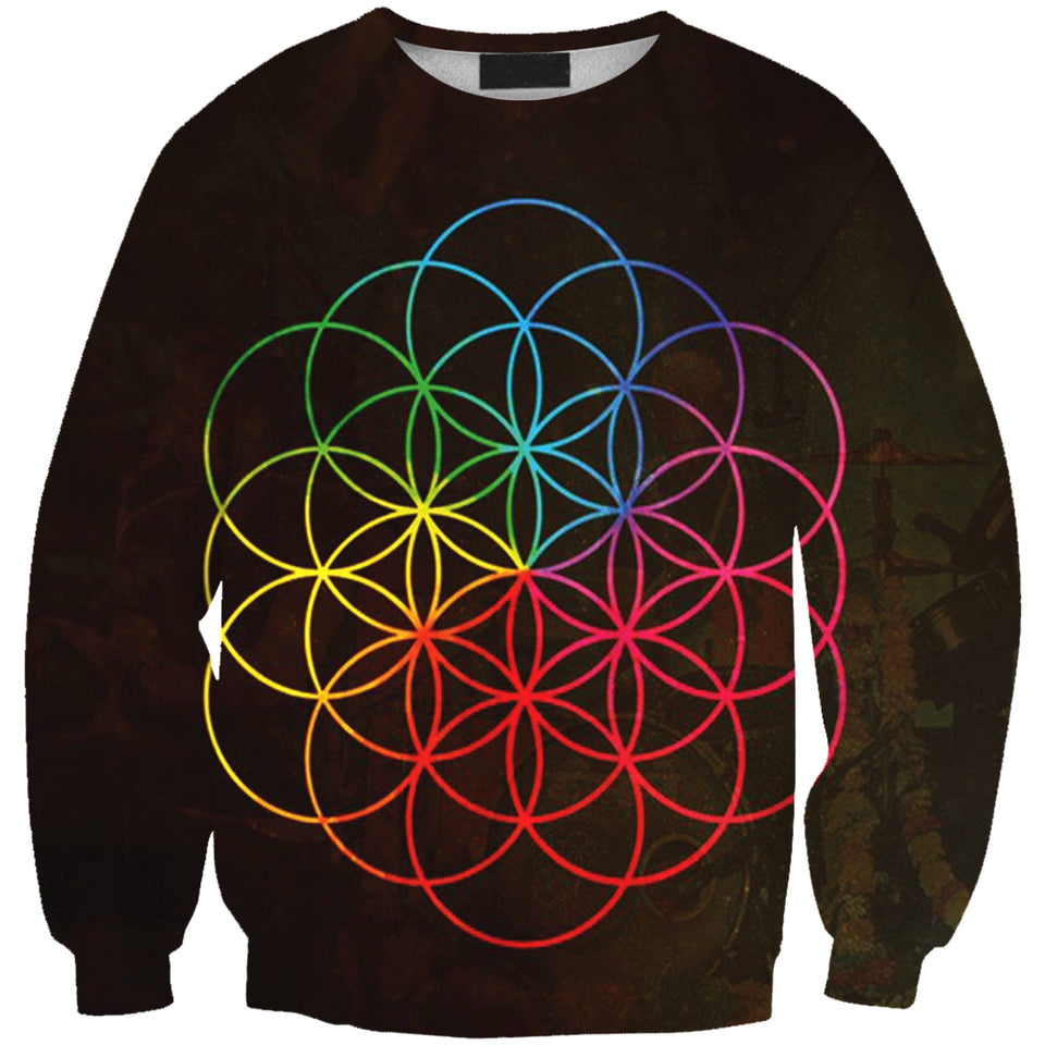 Coldplay Band 3D full over print Hoodie, Sweater, TShirt RH-146