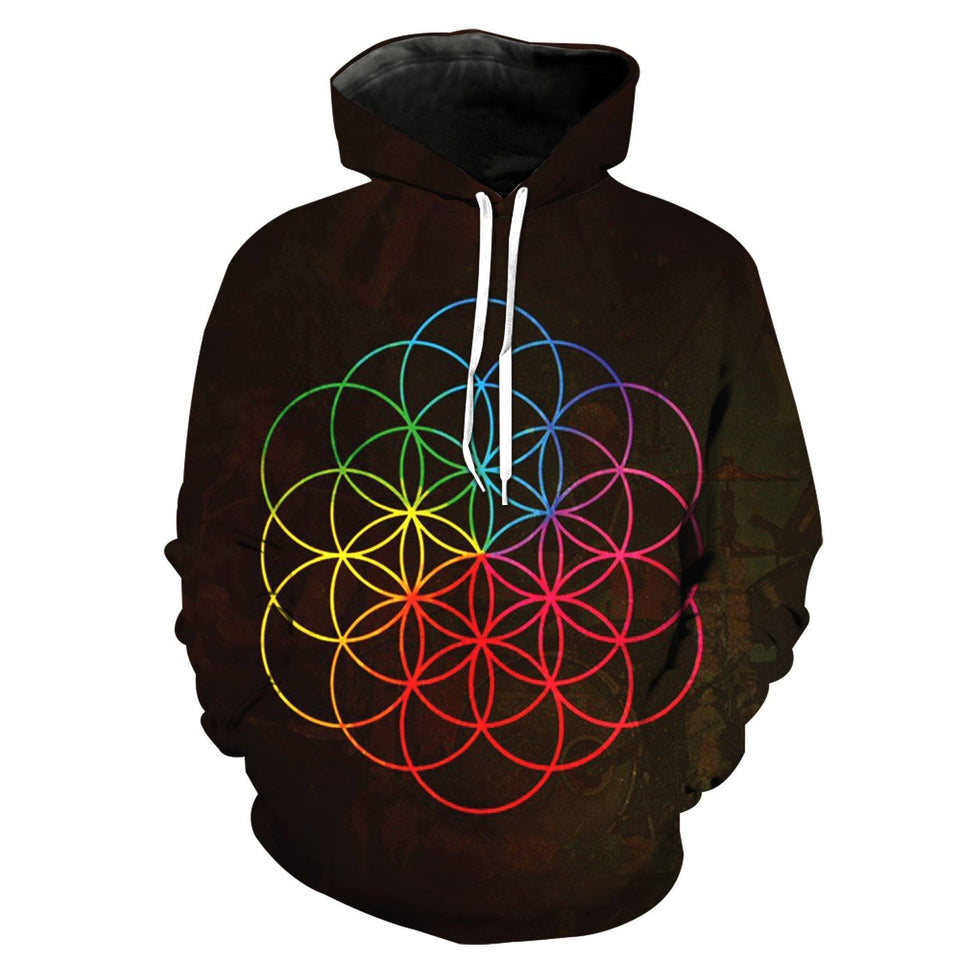 Coldplay Band 3D full over print Hoodie, Sweater, TShirt RH-146
