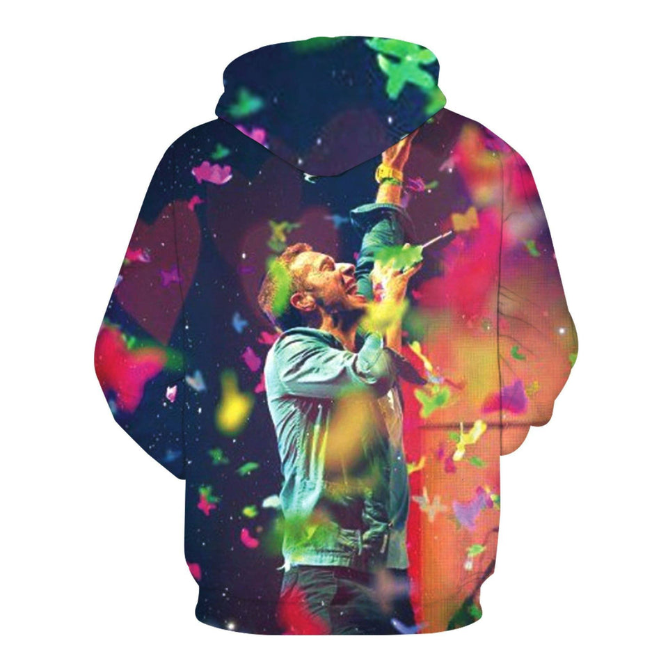 Coldplay Band 3D full over print Hoodie, Sweater, TShirt RH-136