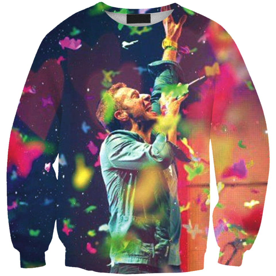 Coldplay Band 3D full over print Hoodie, Sweater, TShirt RH-136