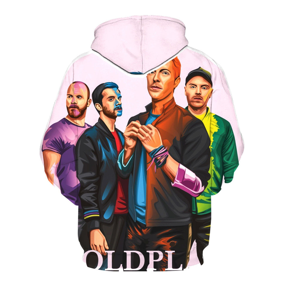 Coldplay Band 3D full over print Hoodie, Sweater, TShirt RH-140