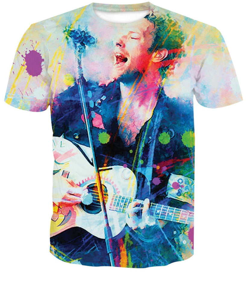 Coldplay Band 3D full over print Hoodie, Sweater, TShirt RH-141