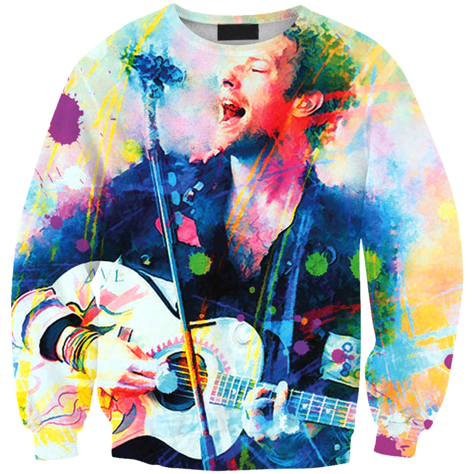 Coldplay Band 3D full over print Hoodie, Sweater, TShirt RH-141