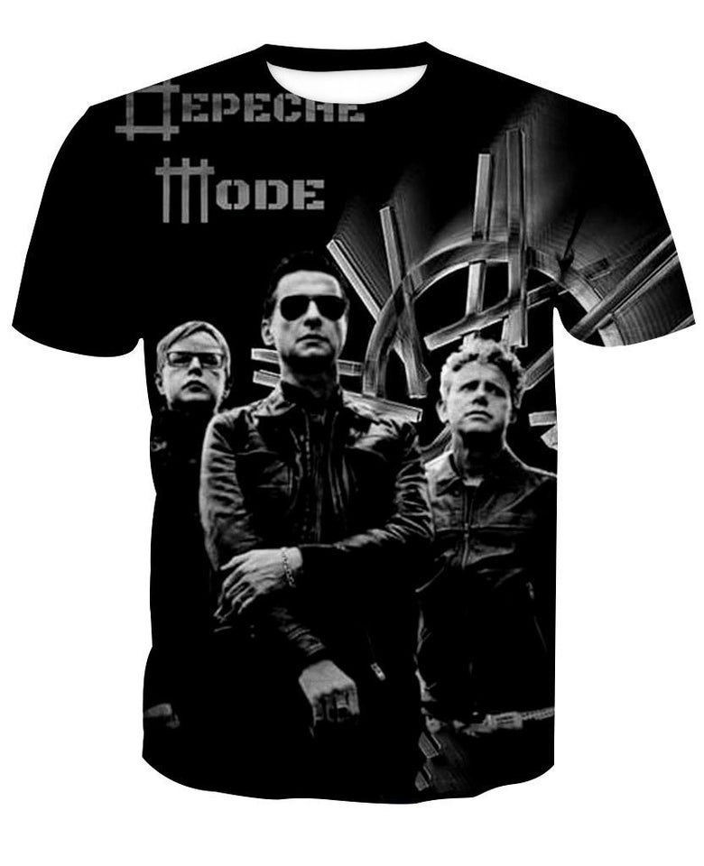 Depeche Mode 3D full over print Hoodie, Sweater, TShirt LK-197