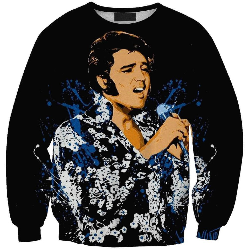 Elvis Presley 3D full over print Hoodie, Sweater, TShirt LK-172