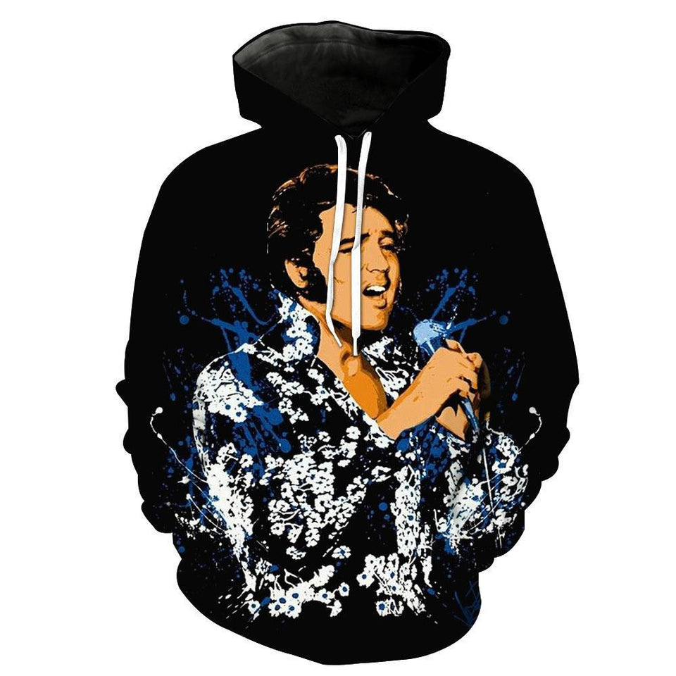 Elvis Presley 3D full over print Hoodie, Sweater, TShirt LK-172
