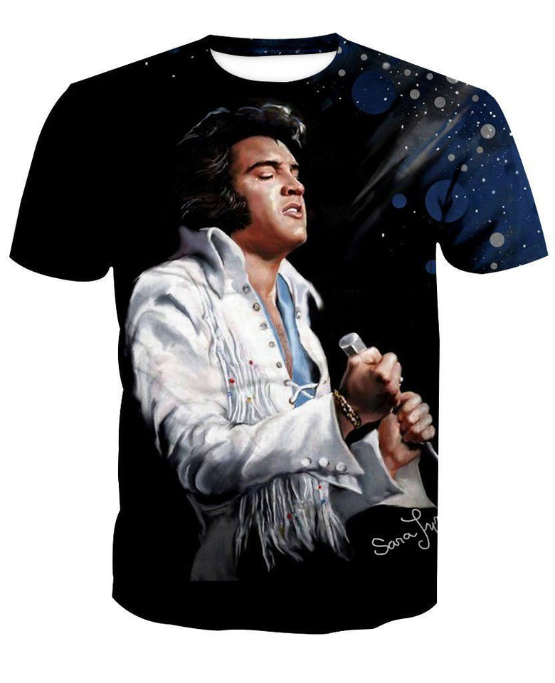 Elvis Presley 3D full over print Hoodie, Sweater, TShirt LK-192