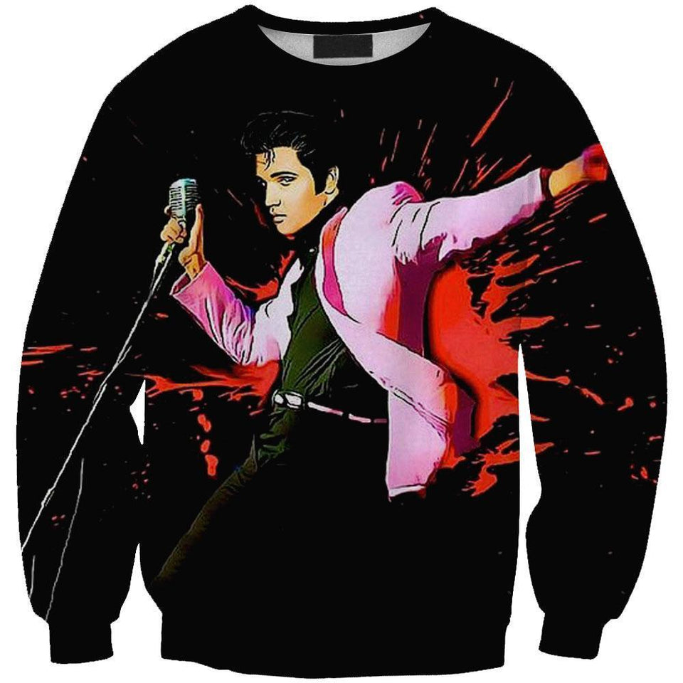 Elvis Presley 3D full over print Hoodie, Sweater, TShirt LK-194