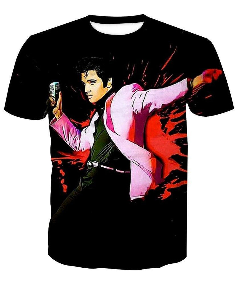 Elvis Presley 3D full over print Hoodie, Sweater, TShirt LK-194