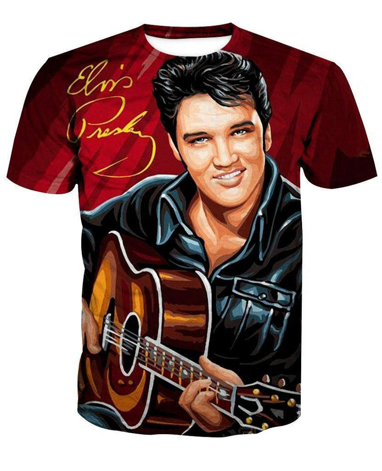 Elvis Presley 3D full over print Hoodie, Sweater, TShirt LK-199
