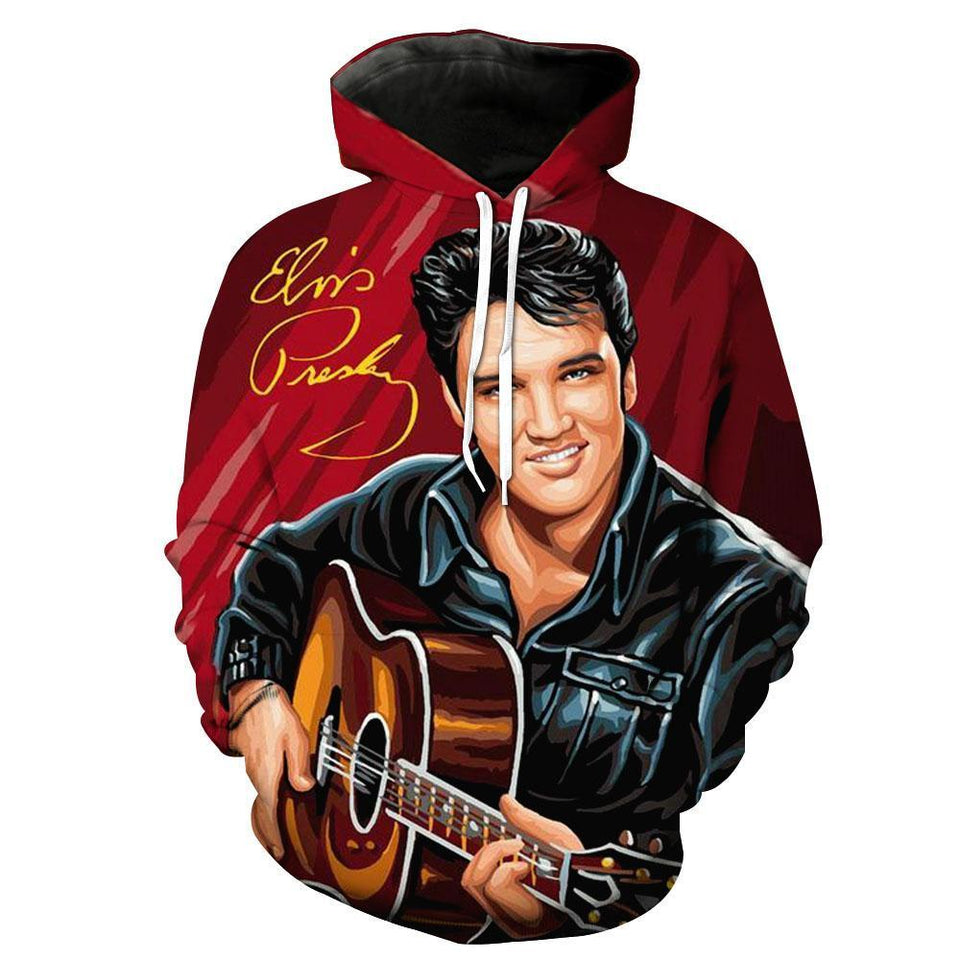 Elvis Presley 3D full over print Hoodie, Sweater, TShirt LK-199