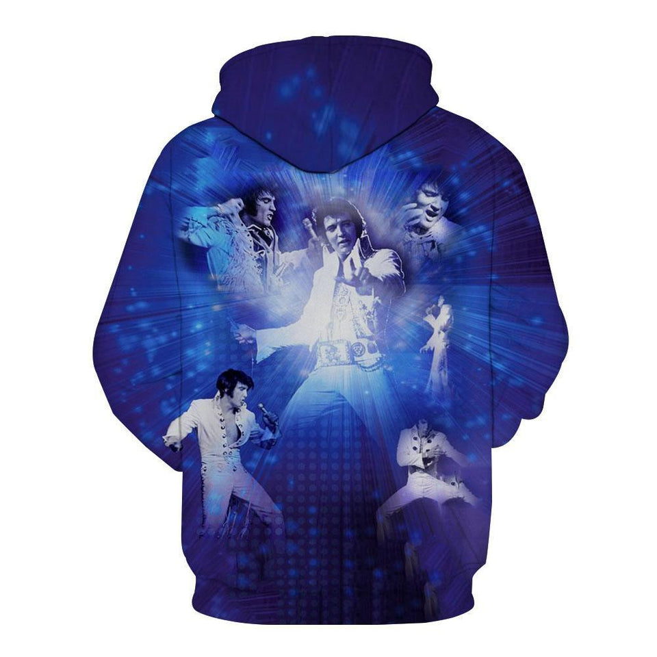 Elvis Presley 3D full over print Hoodie, Sweater, TShirt TS-201