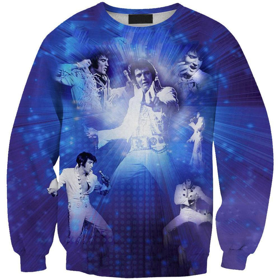 Elvis Presley 3D full over print Hoodie, Sweater, TShirt TS-201