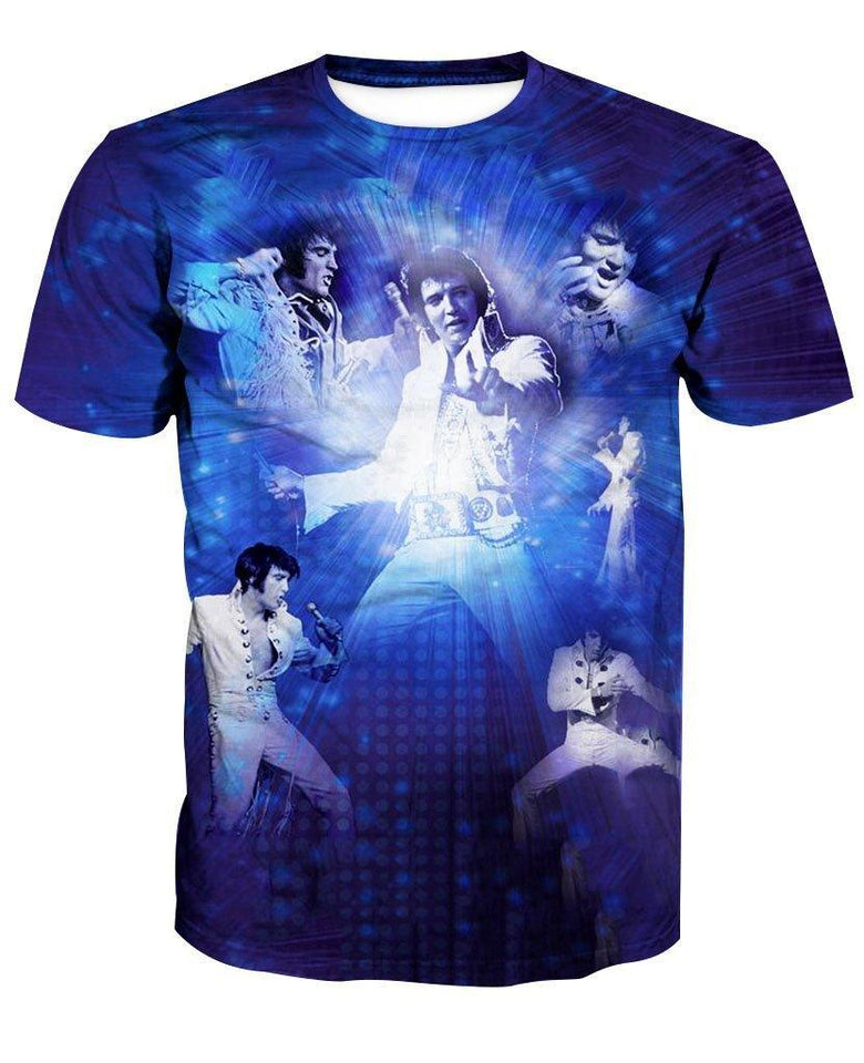 Elvis Presley 3D full over print Hoodie, Sweater, TShirt TS-201