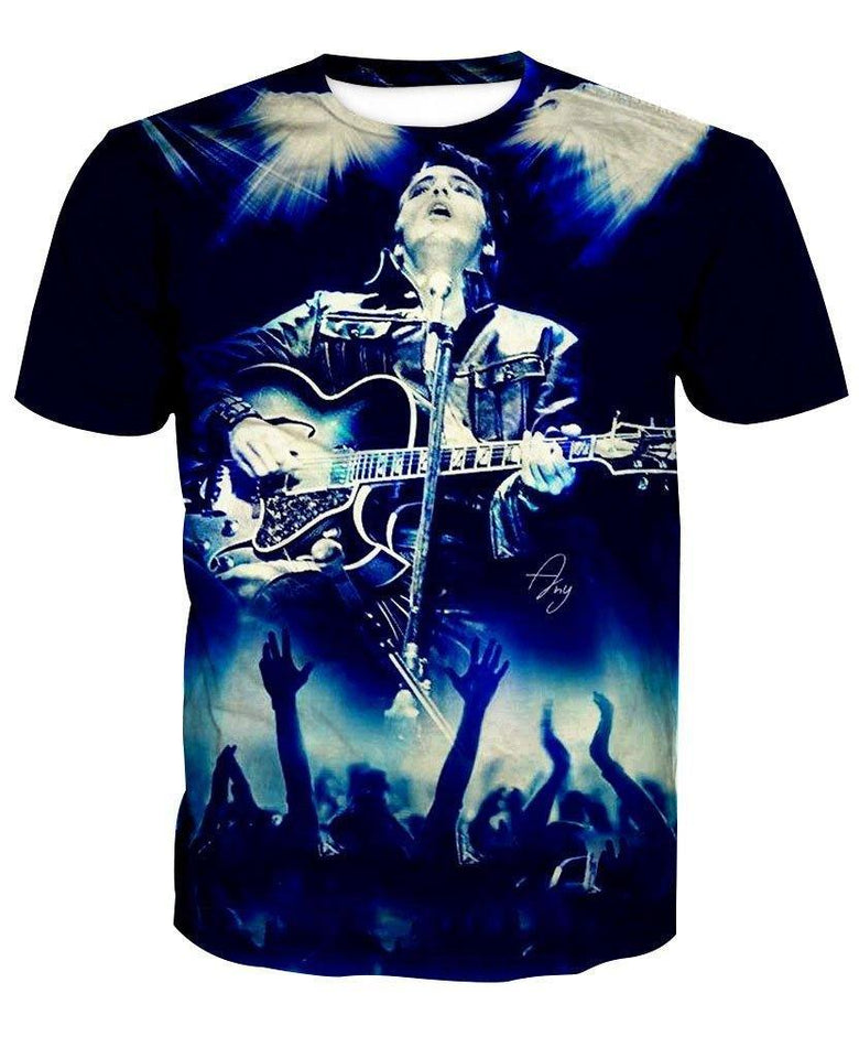 Elvis Presley 3D full over print Hoodie, Sweater, TShirt LK-206