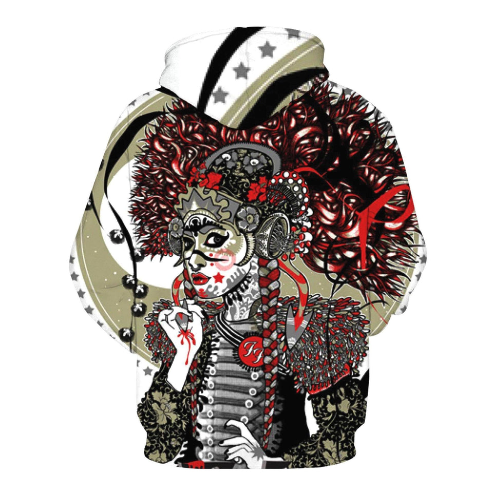 Foo Fighters 3D full over print Hoodie, Sweater, TShirt RH-183