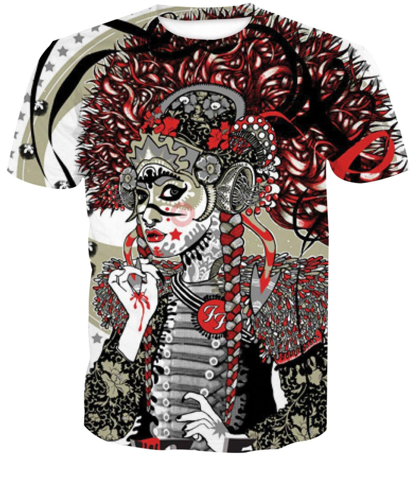 Foo Fighters 3D full over print Hoodie, Sweater, TShirt RH-183