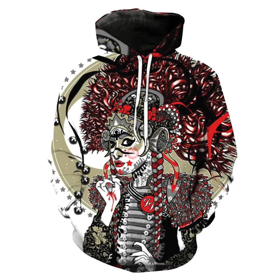 Foo Fighters 3D full over print Hoodie, Sweater, TShirt RH-183
