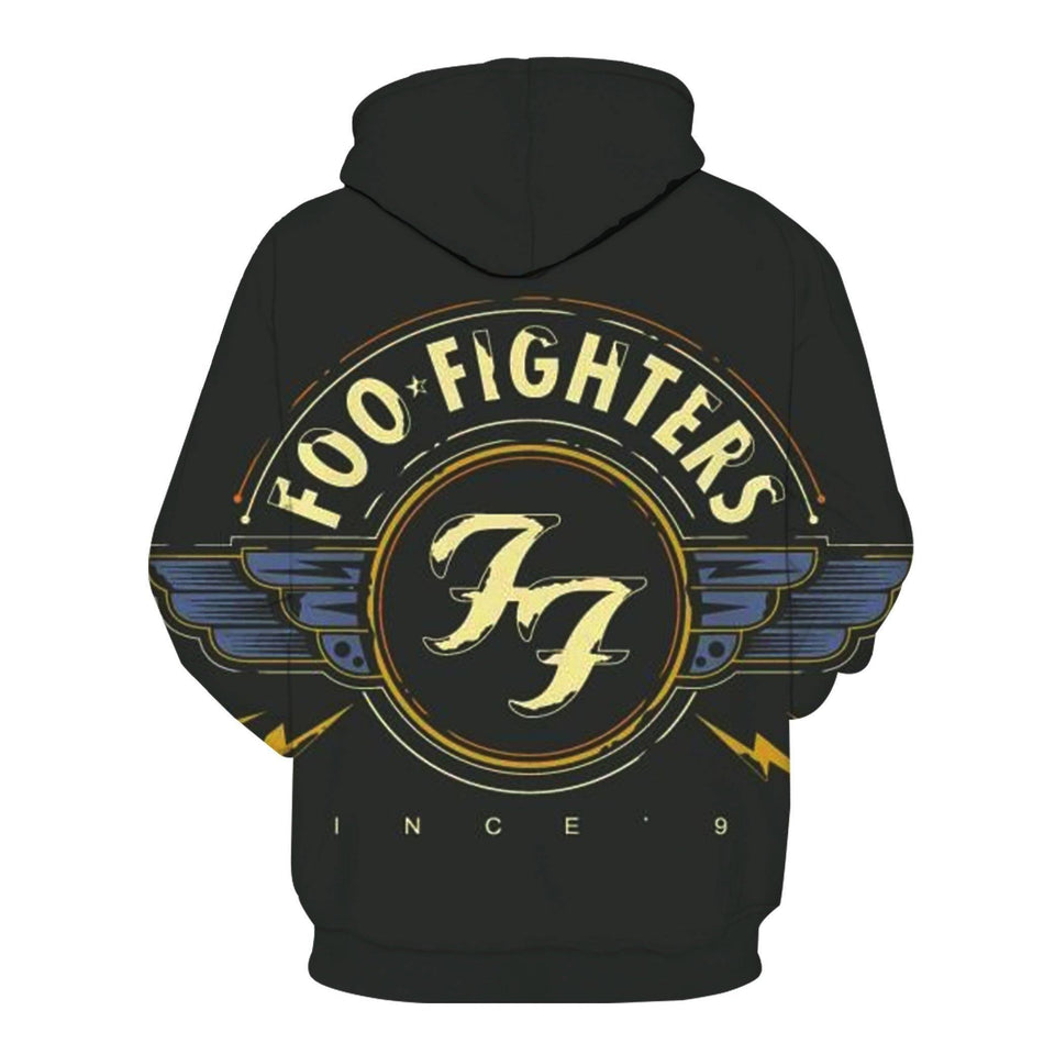 Foo Fighters 3D full over print Hoodie, Sweater, TShirt RH-192