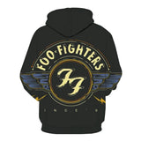 Foo Fighters 3D full over print Hoodie, Sweater, TShirt RH-192