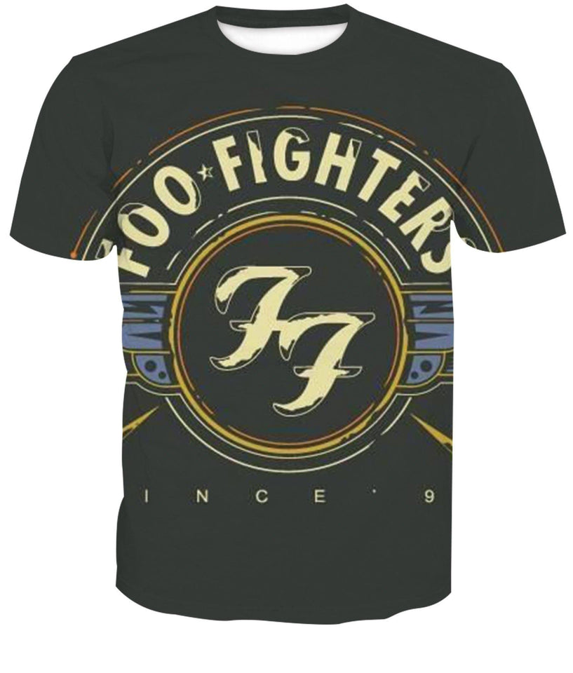 Foo Fighters 3D full over print Hoodie, Sweater, TShirt RH-192