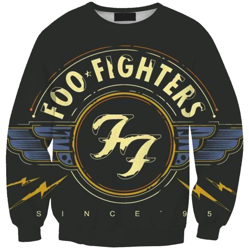 Foo Fighters 3D full over print Hoodie, Sweater, TShirt RH-192