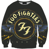 Foo Fighters 3D full over print Hoodie, Sweater, TShirt RH-192