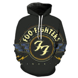 Foo Fighters 3D full over print Hoodie, Sweater, TShirt RH-192