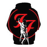 Foo Fighters 3D full over print Hoodie, Sweater, TShirt RH-193