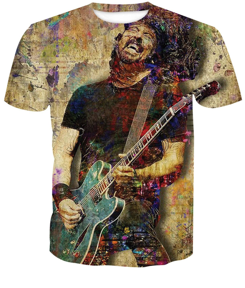 Foo Fighters 3D full over print Hoodie, Sweater, TShirt RH-194