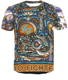 Foo Fighters 3D full over print Hoodie, Sweater, TShirt RH-196