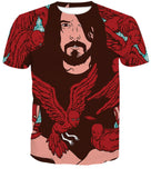 Foo Fighters 3D full over print Hoodie, Sweater, TShirt RH-199