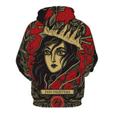 Foo Fighters 3D full over print Hoodie, Sweater, TShirt RH-201