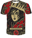 Foo Fighters 3D full over print Hoodie, Sweater, TShirt RH-201