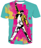 Freddie Mercury 3D full over print Hoodie, Sweater, TShirt RH-181
