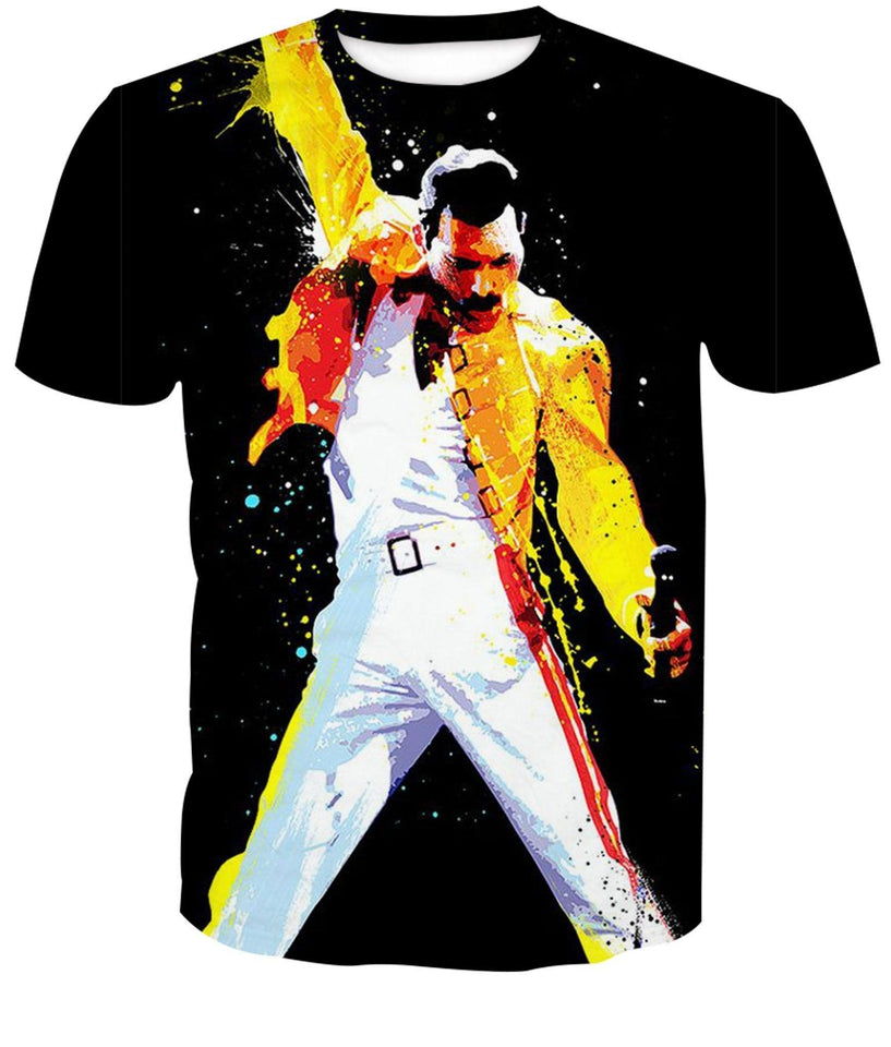 Freddie Mercury 3D full over print Hoodie, Sweater, TShirt RH-182