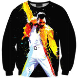 Freddie Mercury 3D full over print Hoodie, Sweater, TShirt RH-182