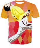 Freddie Mercury 3D full over print Hoodie, Sweater, TShirt RH-172