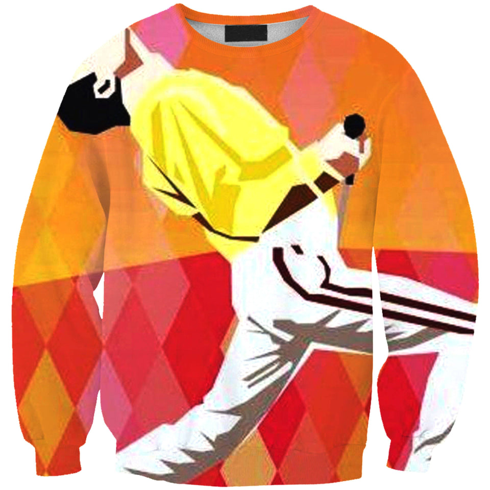Freddie Mercury 3D full over print Hoodie, Sweater, TShirt RH-172