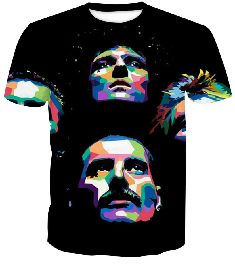 Freddie Mercury 3D full over print Hoodie, Sweater, TShirt RH-174
