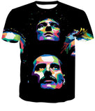 Freddie Mercury 3D full over print Hoodie, Sweater, TShirt RH-174