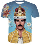 Freddie Mercury 3D full over print Hoodie, Sweater, TShirt RH-175