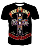 Guns N' Roses 3D full over print Hoodie, Sweater, TShirt LK-169