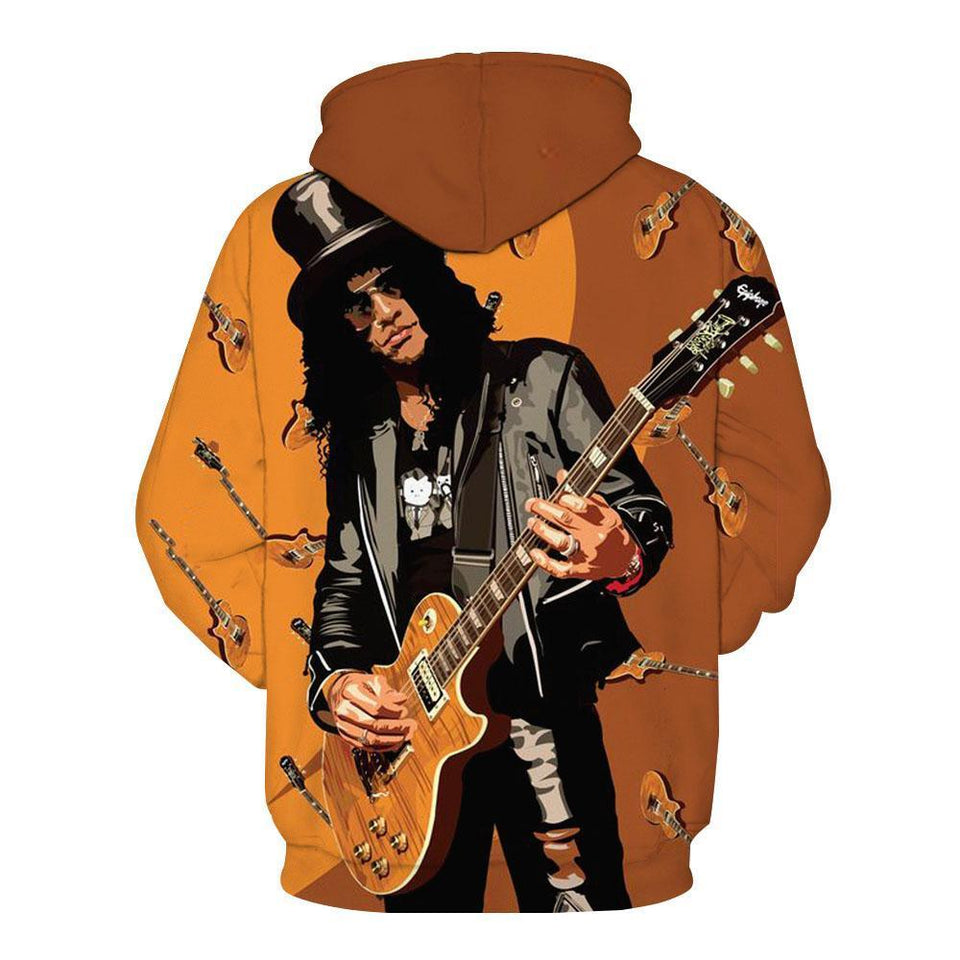 Guns N' Roses 3D full over print Hoodie, Sweater, TShirt LK-202