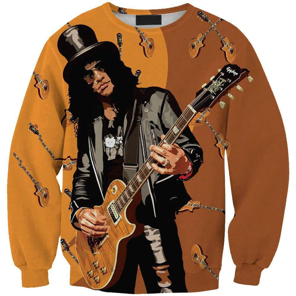Guns N' Roses 3D full over print Hoodie, Sweater, TShirt LK-202